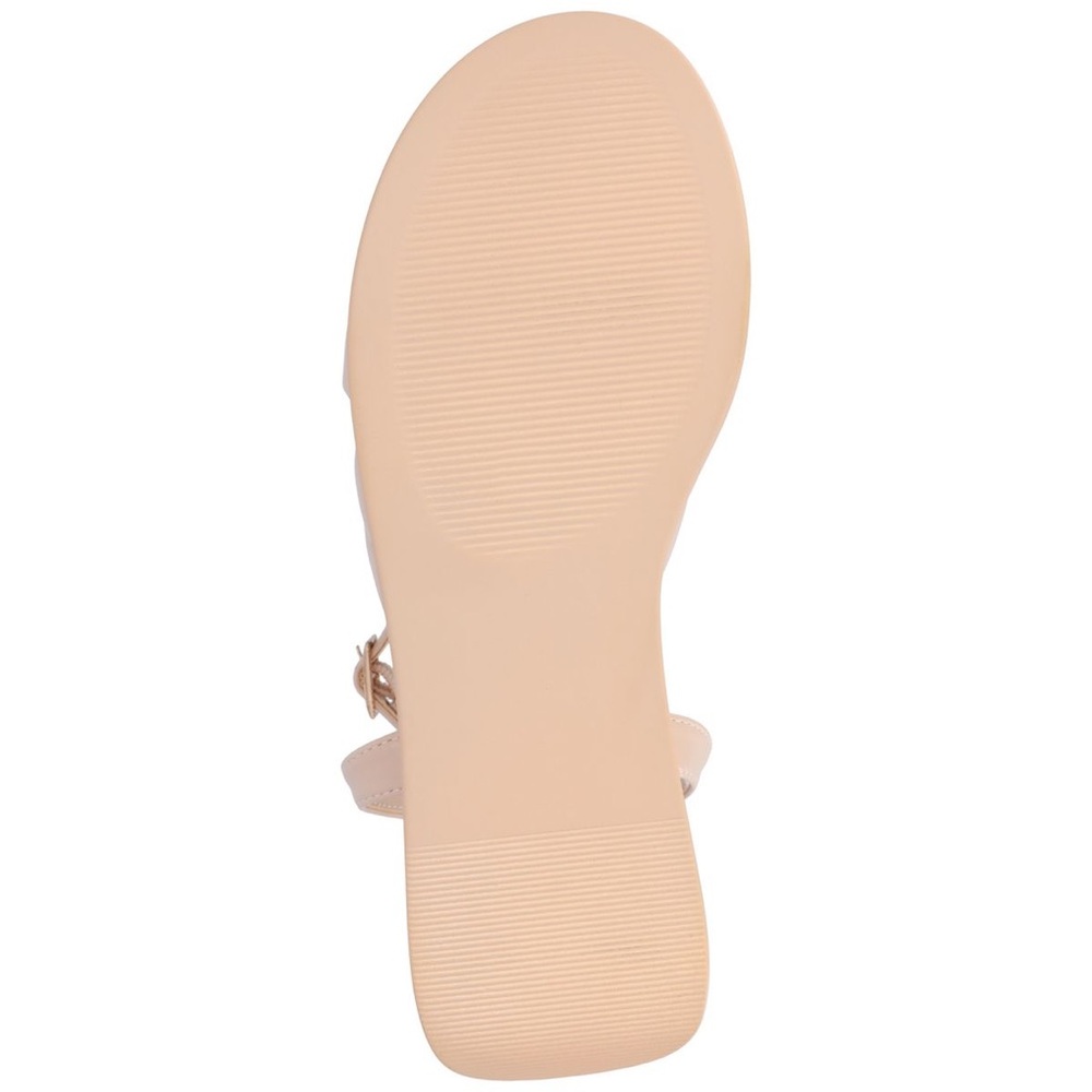 Journee Collection Women's Tan Platform Sandals - Picture 5 of 8